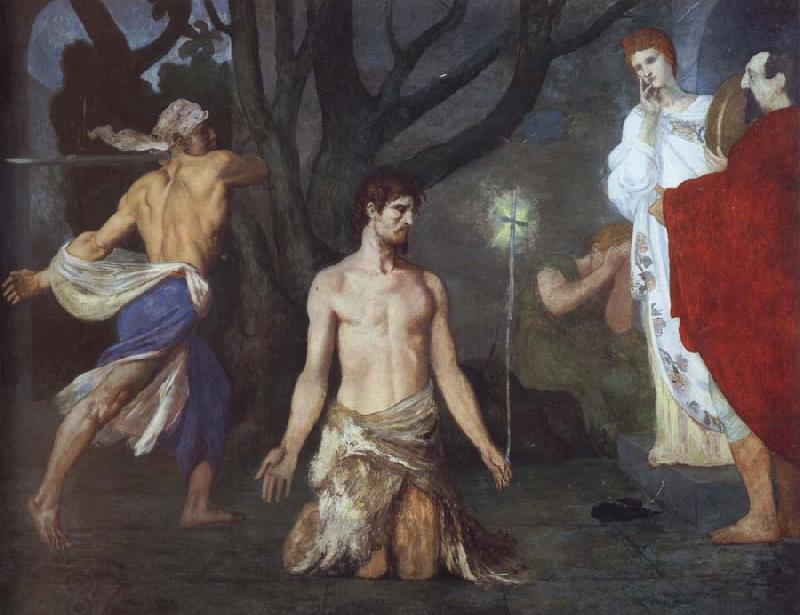 Pierre Puvis de Chavannes The Beheading of Saint John the Baptist oil painting picture